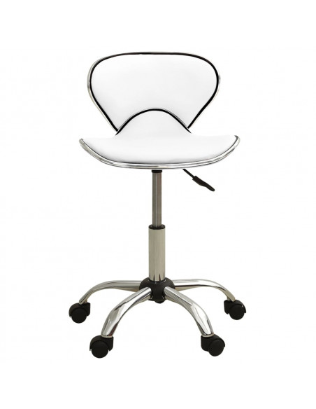 Sedia da Ufficio Bianca in Similpelle