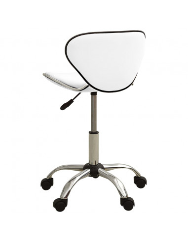 Sedia da Ufficio Bianca in Similpelle