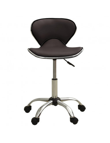 Sedia da Ufficio Marrone in Similpelle