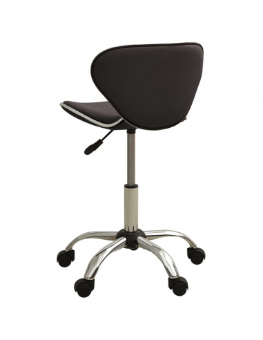 Sedia da Ufficio Marrone in Similpelle