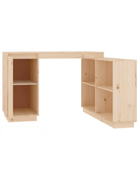 Scrivania 110x50x75 cm in Legno Massello di Pino