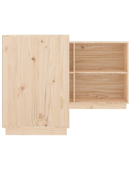 Scrivania 110x50x75 cm in Legno Massello di Pino