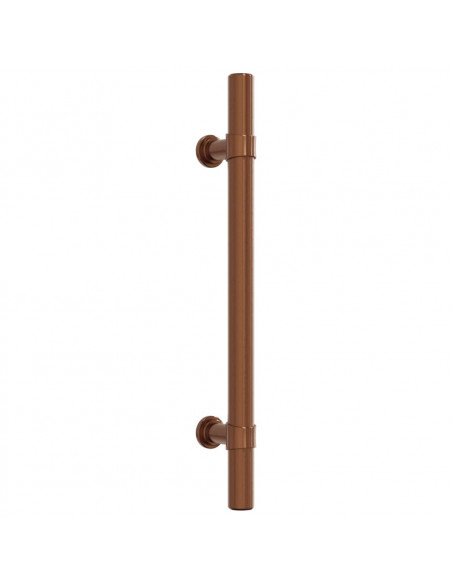 Maniglie per Mobili 10pz Bronzo 128mm in Acciaio Inox