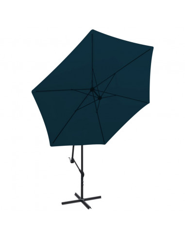 Ombrellone a Sbalzo 3 m Blu