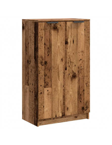 Scarpiera Legno Antico 59x35x100,5 cm in Truciolato