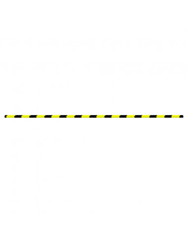 Protezione Angoli Giallo e Nero 4x3x100 cm in PU