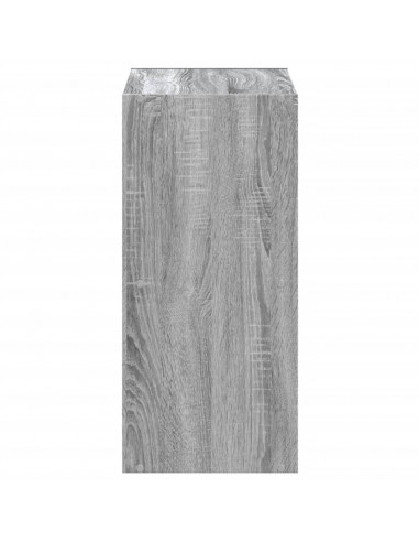 Libreria Grigio Sonoma 68,5x32x68,5 cm in Legno Multistrato