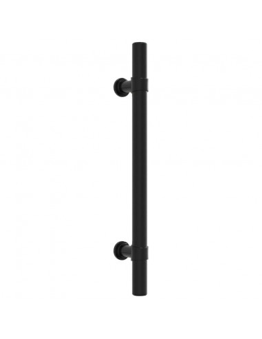 Maniglie per Mobili 10pz Nere 128mm in Acciaio Inox