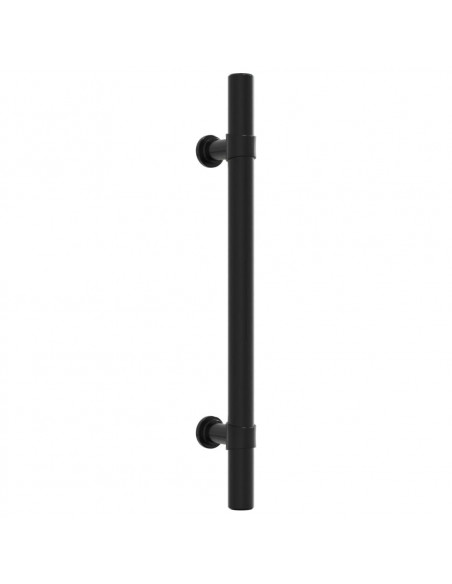 Maniglie per Mobili 10pz Nere 128mm in Acciaio Inox