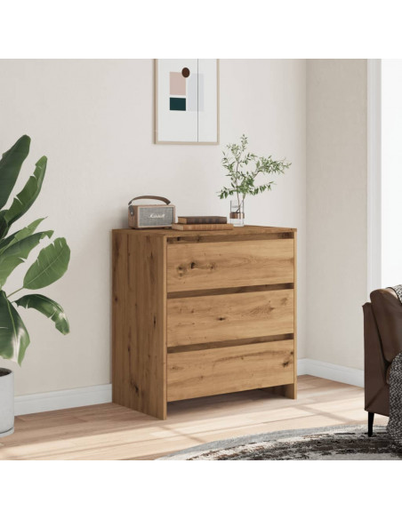 Credenza Rovere Artigianale 70x41x75 cm in Truciolato