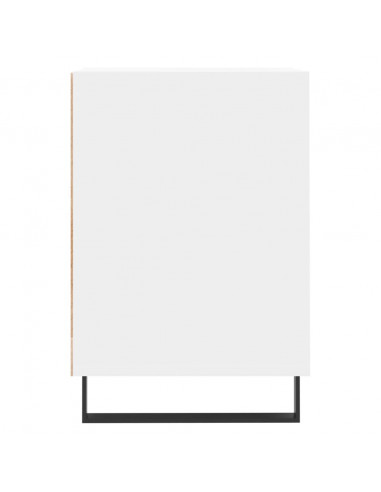 Mobile Porta TV Bianco 100x35x55 cm in Legno Multistrato