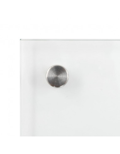 Paraschizzi per Cucina Trasparente 100x60 cm in Vetro Temperato