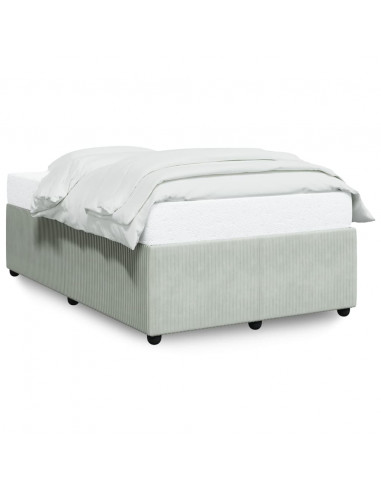 Giroletto Grigio Chiaro 120x200 cm in Velluto