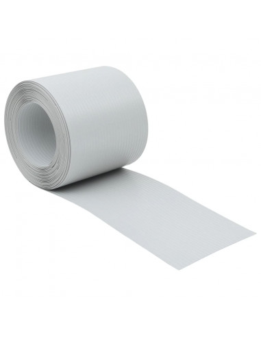 Schermi Privacy da Giardino 10 pz Grigio Chiaro 252,5x19 cm PVC