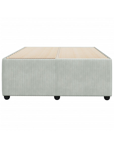 Giroletto Grigio Chiaro 120x200 cm in Velluto