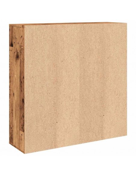 Libreria Legno Antico 98x29x97,5 cm in Legno Multistrato
