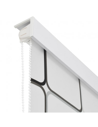 Tenda a Rullo per Doccia 160x240 cm Quadrati