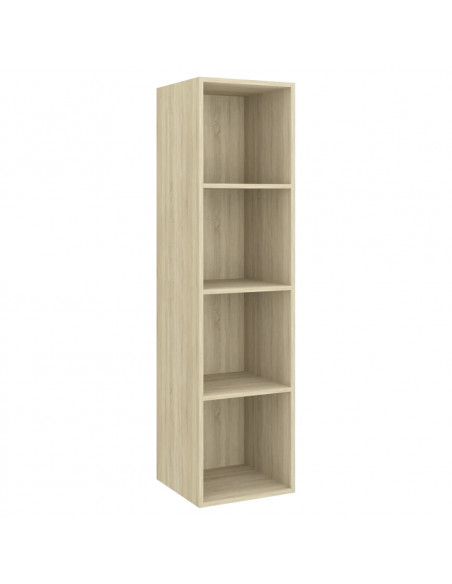 Set Porta TV 5 pz Rovere Sonoma in Truciolato