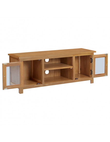 Mobile TV 110x35x44 cm in Legno Massello di Rovere