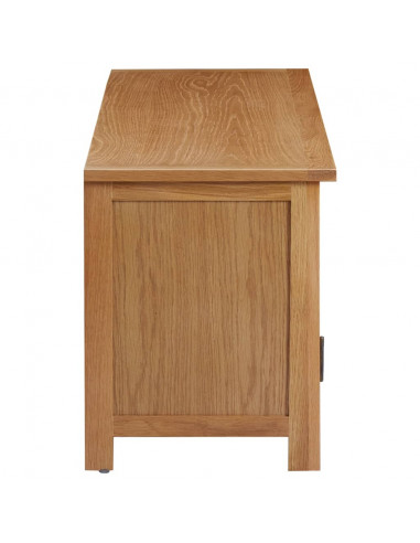 Mobile TV 110x35x44 cm in Legno Massello di Rovere
