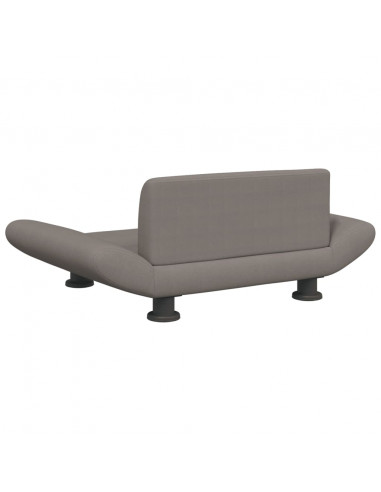 Lettino per Cani Tortora 70x45x28 cm in Tessuto