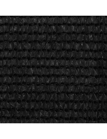Paravento da Balcone Nero 75x500 cm in HDPE