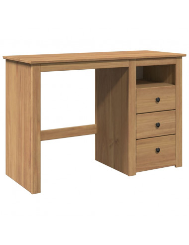 Scrivania Panama 112x45x75 cm Legno Massello di Pino
