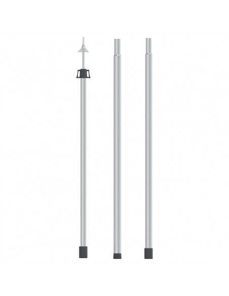 Asta Telescopica per Tenda 102-260 cm in Alluminio