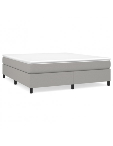Giroletto Grigio Chiaro 180x200 cm in Tessuto