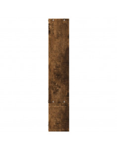 Mensola a Muro Rovere Fumo 96x12x64 cm in Legno Multistrato 2