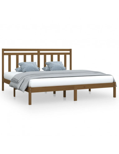 Giroletto Miele in Legno Massello 200x200 cm