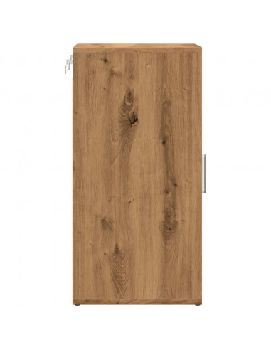 Scarpiere 2 pz Rovere Artigianale 32x35x70 cm in Truciolato