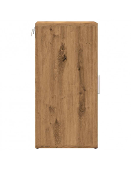 Scarpiere 2 pz Rovere Artigianale 32x35x70 cm in Truciolato