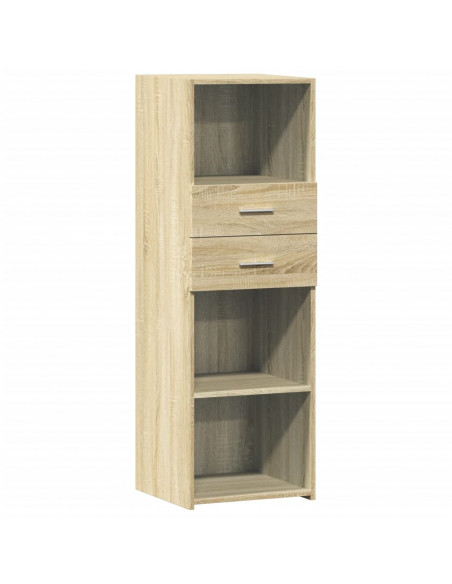 Credenza Rovere Sonoma 40x42,5x124 cm in Legno Multistrato