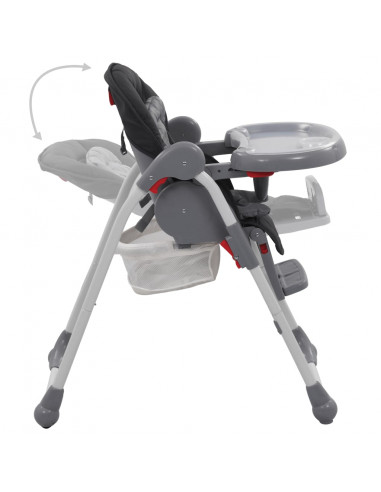 Seggiolone Pappa per Bambini Grigio