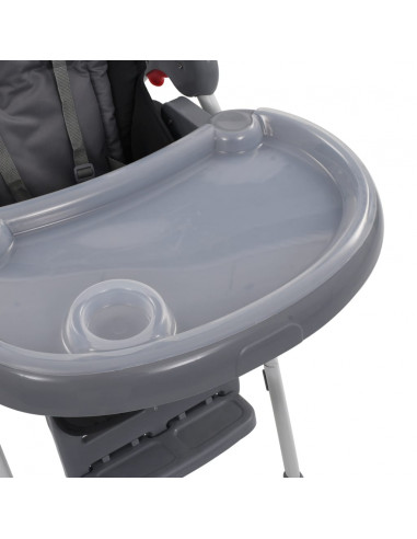 Seggiolone Pappa per Bambini Grigio