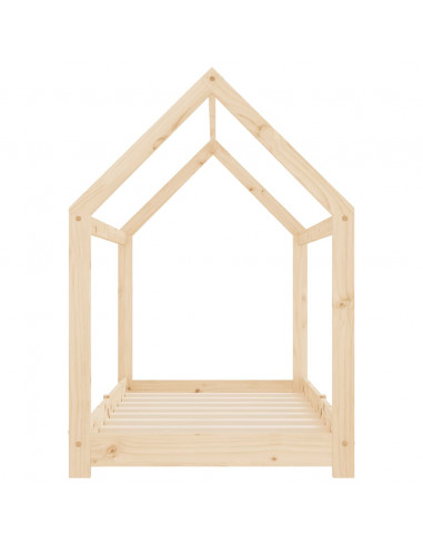 Giroletto per Bambini in Legno Massello di Pino 70x140 cm