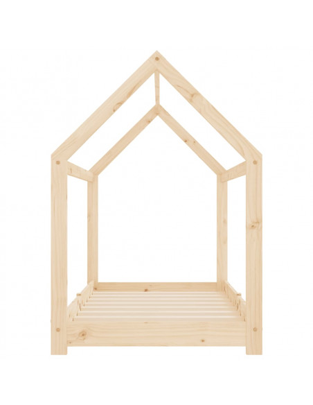 Giroletto per Bambini in Legno Massello di Pino 70x140 cm