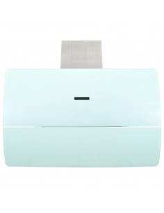 Cappa Aspirante a Muro Acciaio Inox 756 m³/h 90 cm Bianca 2