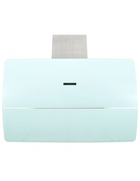 Cappa Aspirante a Muro Acciaio Inox 756 m³/h 90 cm Bianca