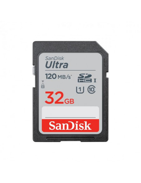 SANDISK ULTRA 32GB SDHC MEMORY