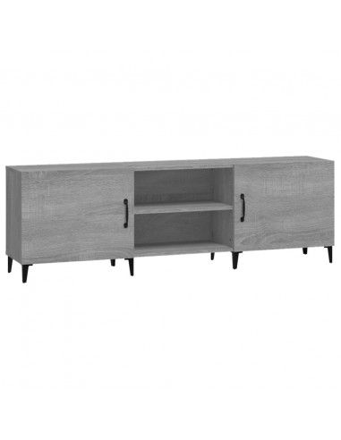 Mobile Porta TV Grigio Sonoma 150x30x50 cm in Legno Multistrato