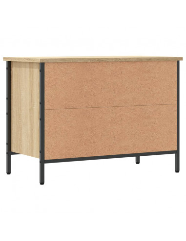 Scarpiera Rovere Sonoma 69x35x50 cm in Legno Multistrato