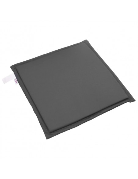 Imbottitura Seduta Giardino 4 pz Antracite 45x45x2 cm Quadrata