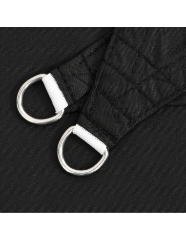Parasole a Vela Oxford Triangolare 3x4x5 m Nero