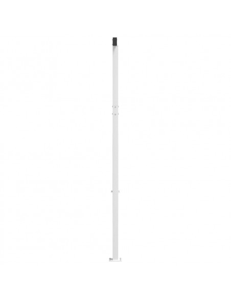 Set Pali per Tenda da Sole Bianco 450x245 cm Ferro