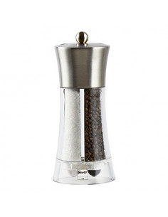 Set macina pepe sale Bisetti 8310 2 in 1 Dual Big Acciaio spazzolato
