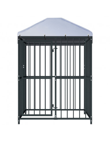 Canile da Esterno con Tetto 120x120x150 cm