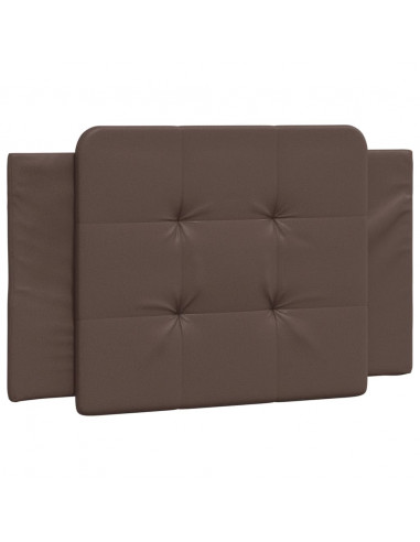 Giroletto con Luci LED Marrone 90x190 cm in Similpelle