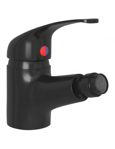 Rubinetto Miscelatore per Bidè Nero 13x12 cm